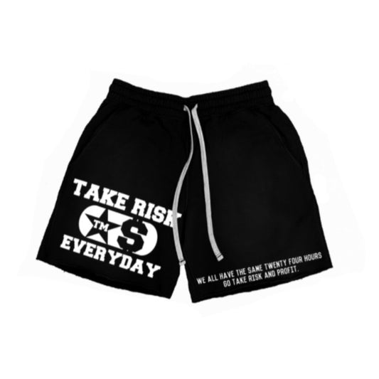 Cotton Athletic Take Risk Shorts